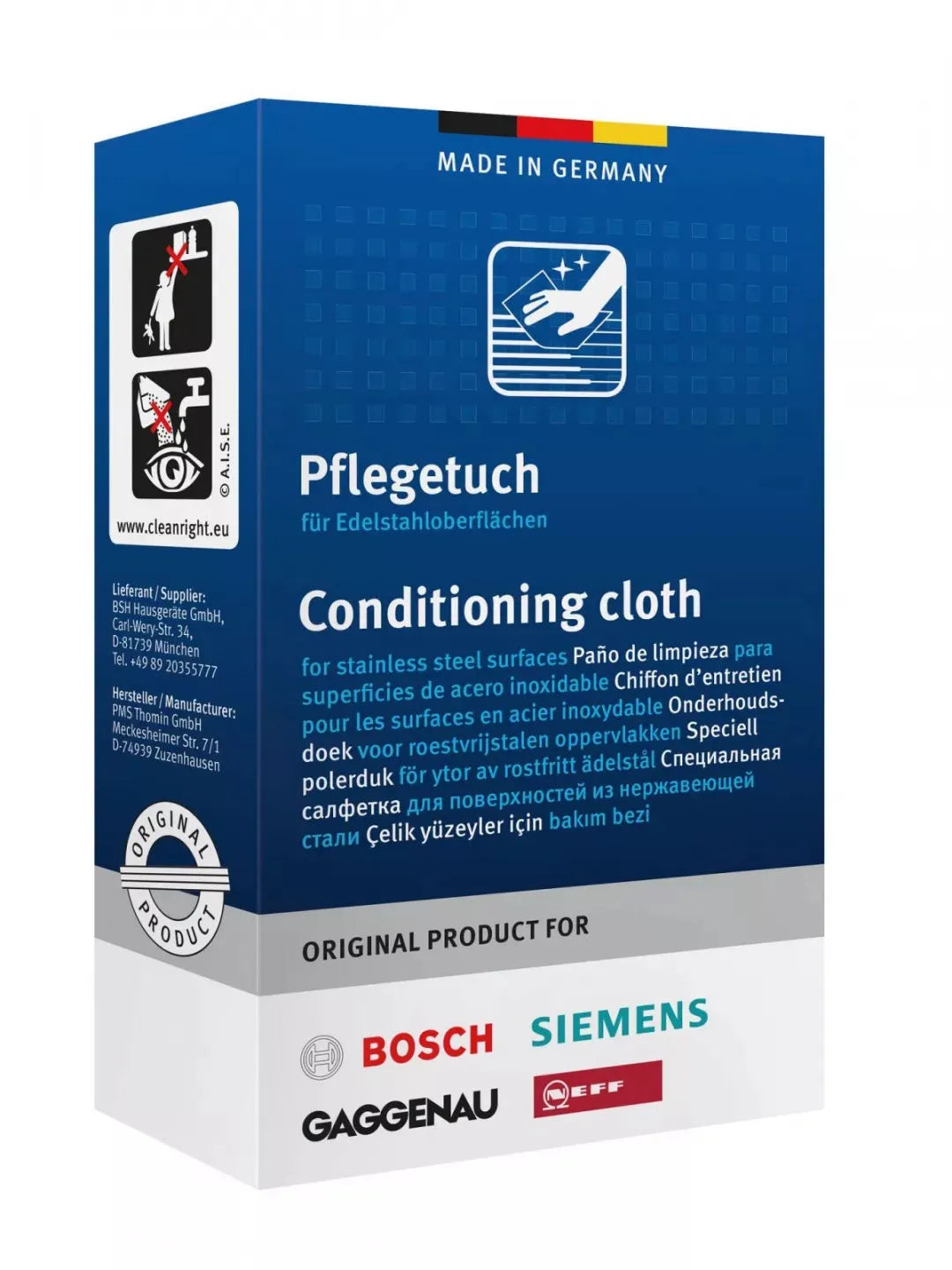 00311944 Ošetřující sada nerezový povrch Bosch | Siemens
