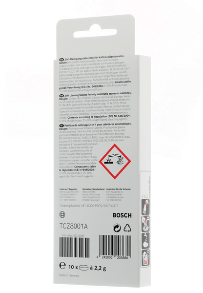 TCZ8001A 00312434 Čisticí tablety Bosch | Siemens