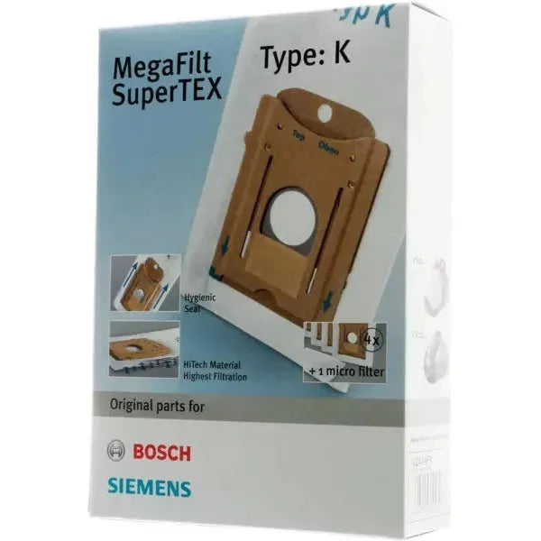 BBZ41FK 00468265 Sáčky a mikrofiltr BBZ41FK do vysavače 4/1ks Bosch | Siemens