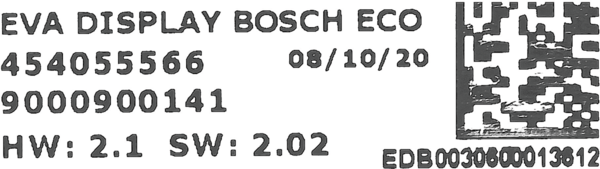 00630334 Modul display Bosch | Siemens