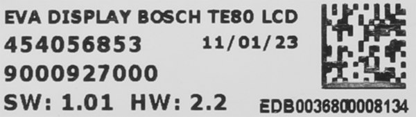 00630689 Modul display Bosch | Siemens
