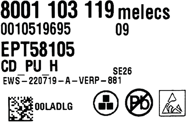 00631746 Naprogramovaný výkonový modul Bosch | Siemens