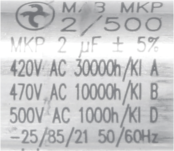 00637073 Kondenzátor Bosch | Siemens