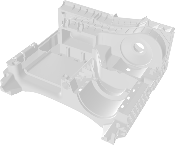 00689842 Spodní díl pláště Bosch | Siemens