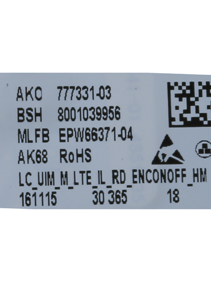 11025839 Ovládací modul naprogramovaný Bosch | Siemens