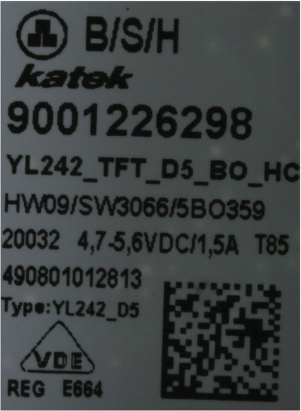 11031705 Operační modul Bosch | Siemens