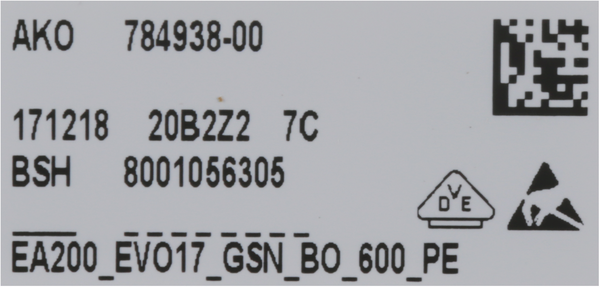 11039347 Programátor Bosch | Siemens