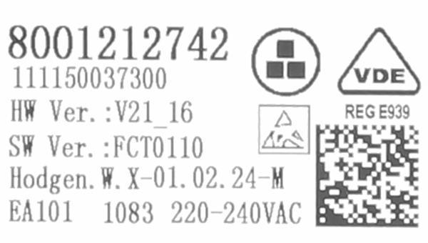 11054712 Programátor Bosch | Siemens