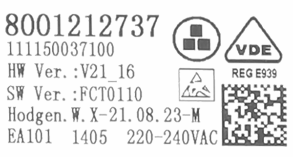 11054715 Programátor Bosch | Siemens