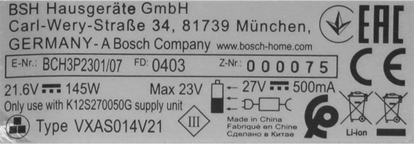 11059674 Plášť Bosch | Siemens