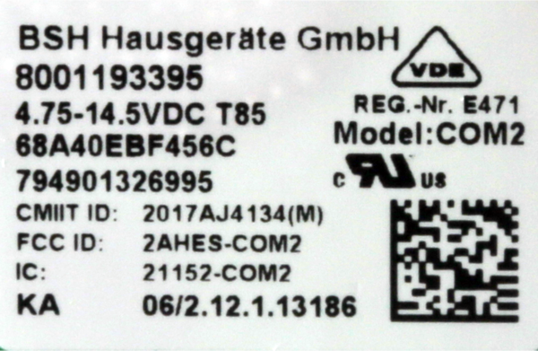 12018850 Connectivity modul