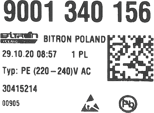12032586 Naprogramovaný výkonový modul Bosch | Siemens
