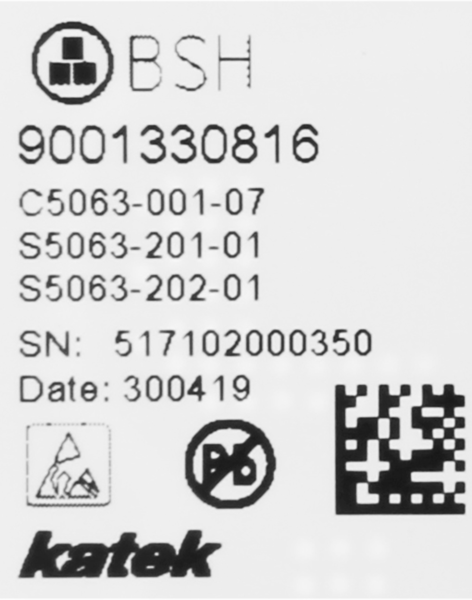 12035103 Elektronická deska Bosch | Siemens