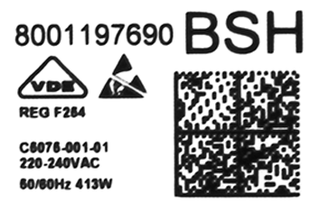 12039524 Programátor Bosch | Siemens