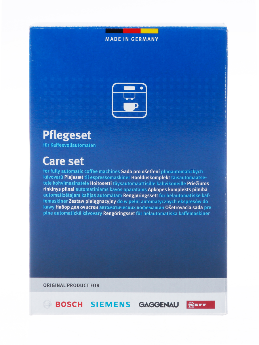 Sada pro údržbu plně automatických kávovarů – 10 tablet + 4 × 250 ml